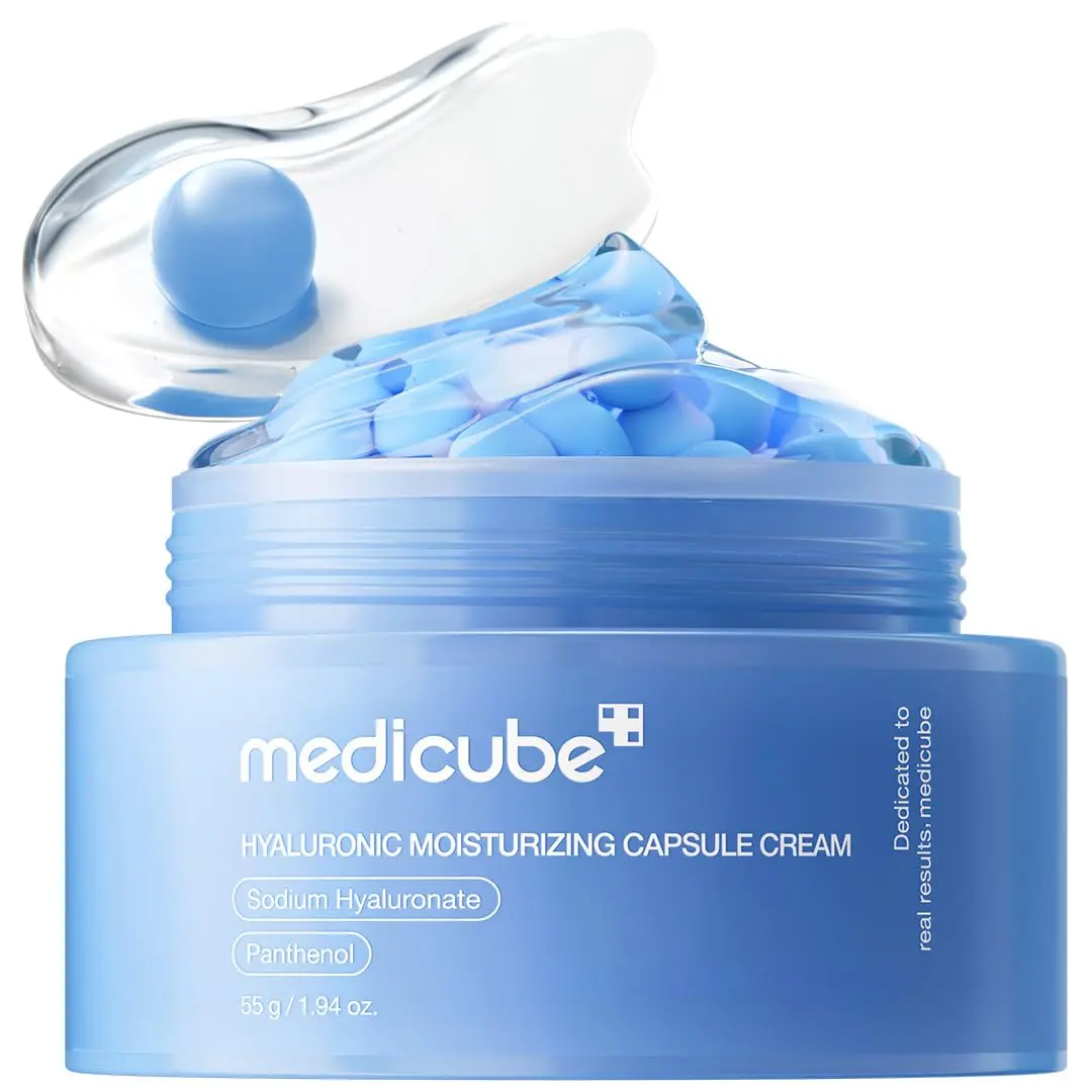 medicube Hyaluronic Acid Capsule Cream 55g (1.94 Oz) | 120H Lasting Hydration - main product image