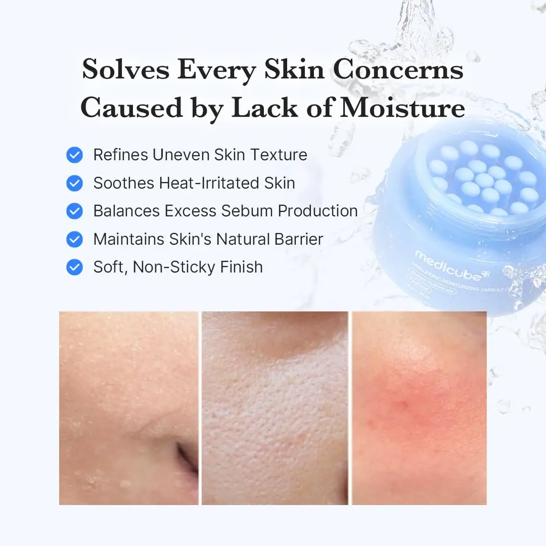 medicube Hyaluronic Acid Capsule Cream 55g (1.94 Oz) | 120H Lasting Hydration - view 5