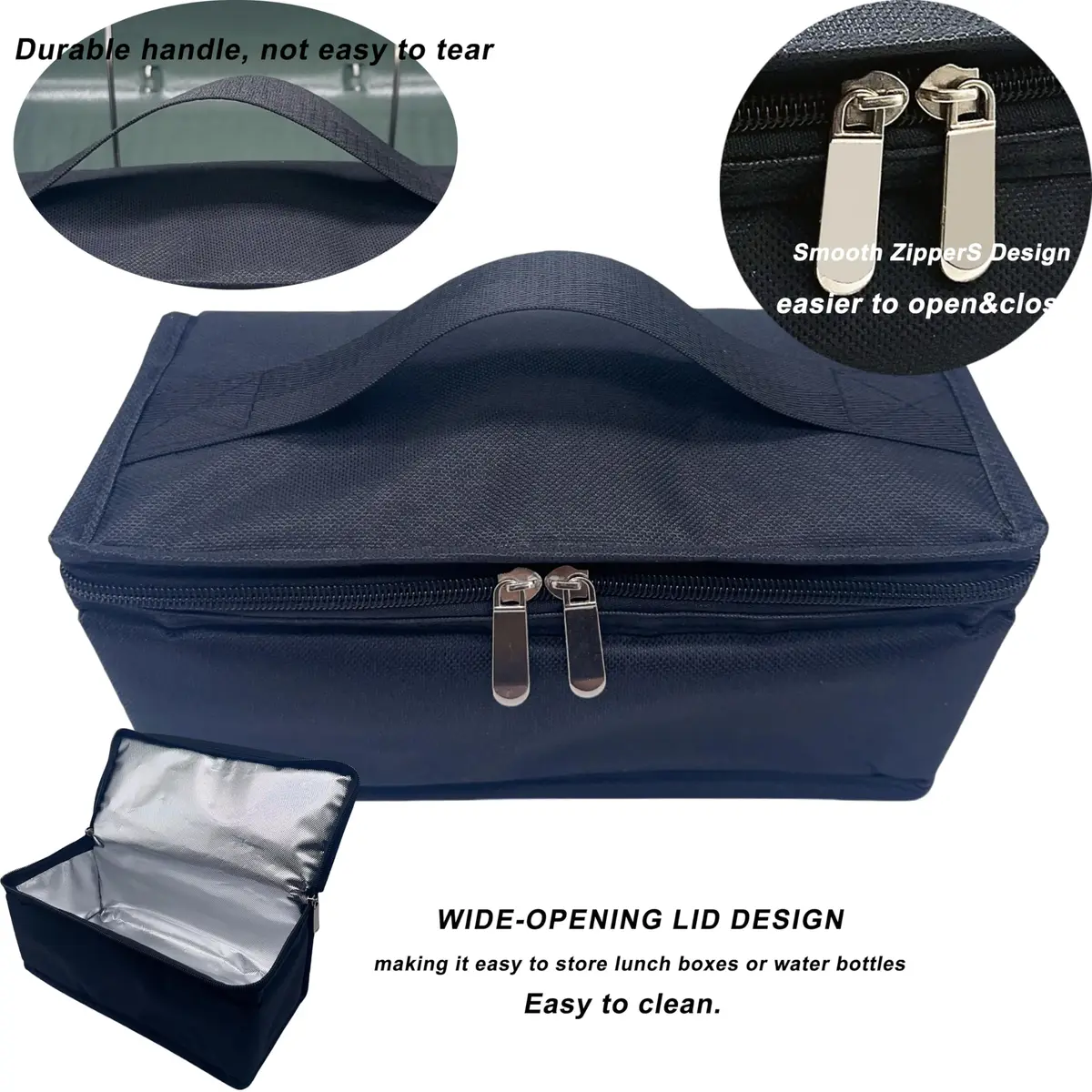 dtylean Insulated Bag for Stanley Classic Lunch Box 5.5qt (5.2L) | Waterproof Leakproof Cooler Bag - view 8