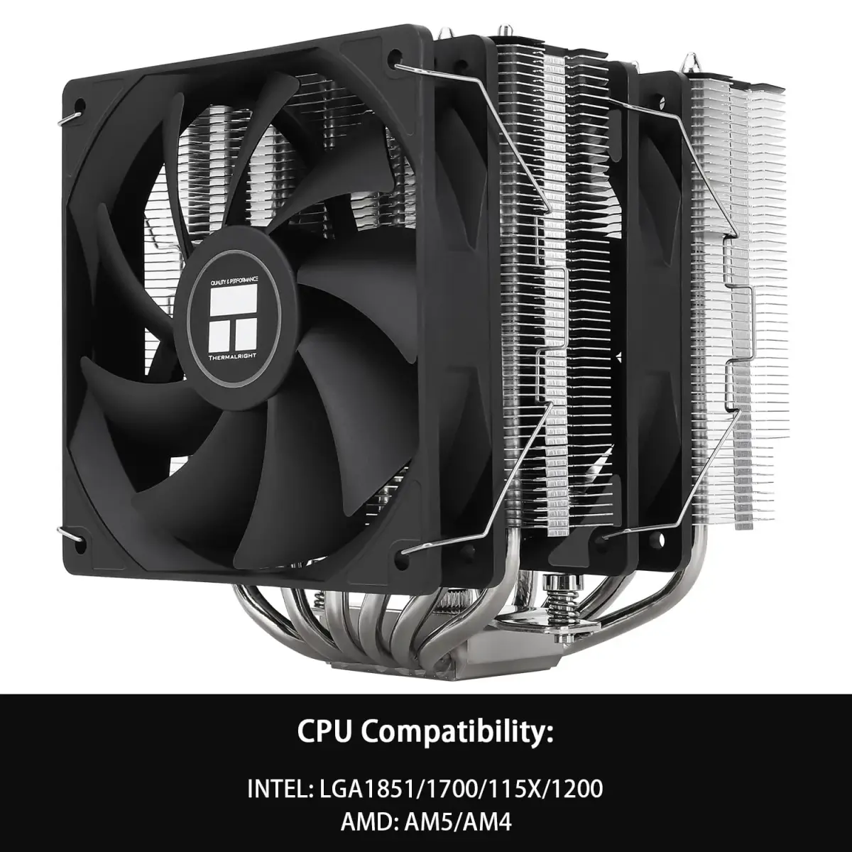 Thermalright Peerless Assassin 120 SE EXTREM CPU Air Cooler | 154mm Height, Dual 120mm PWM Fans, AM5/AM4, LGA1700 - view 3