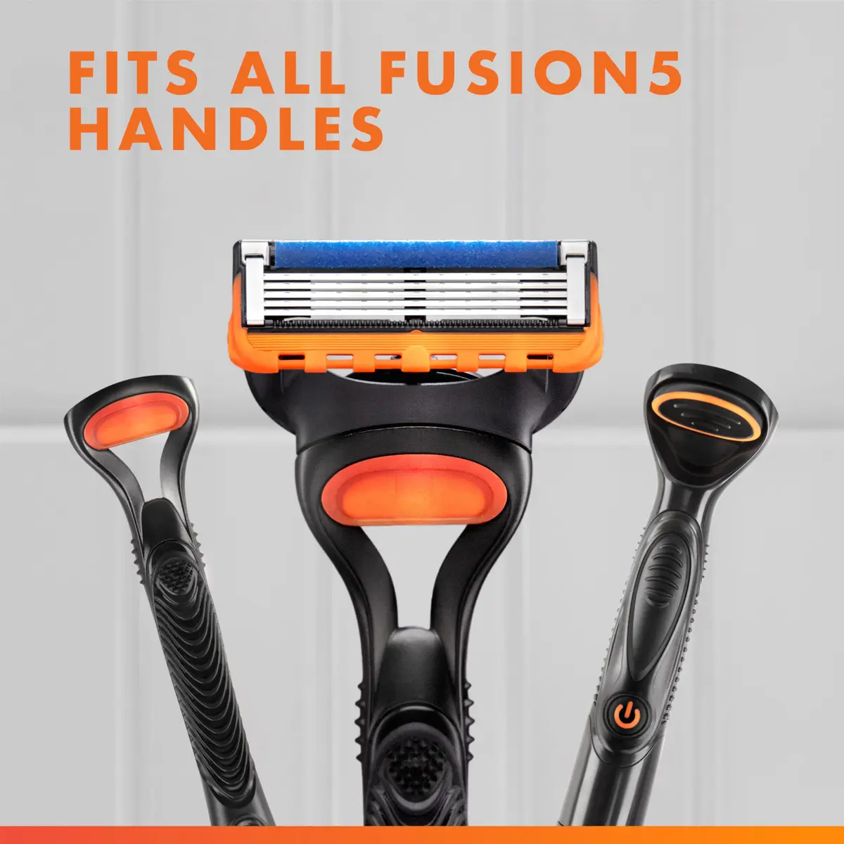 Gillette Fusion5 Power Razor Blade Refills for Men, 5-Blade Cartridges 6 Count | Precision Trimmer & Smooth Glide - view 5