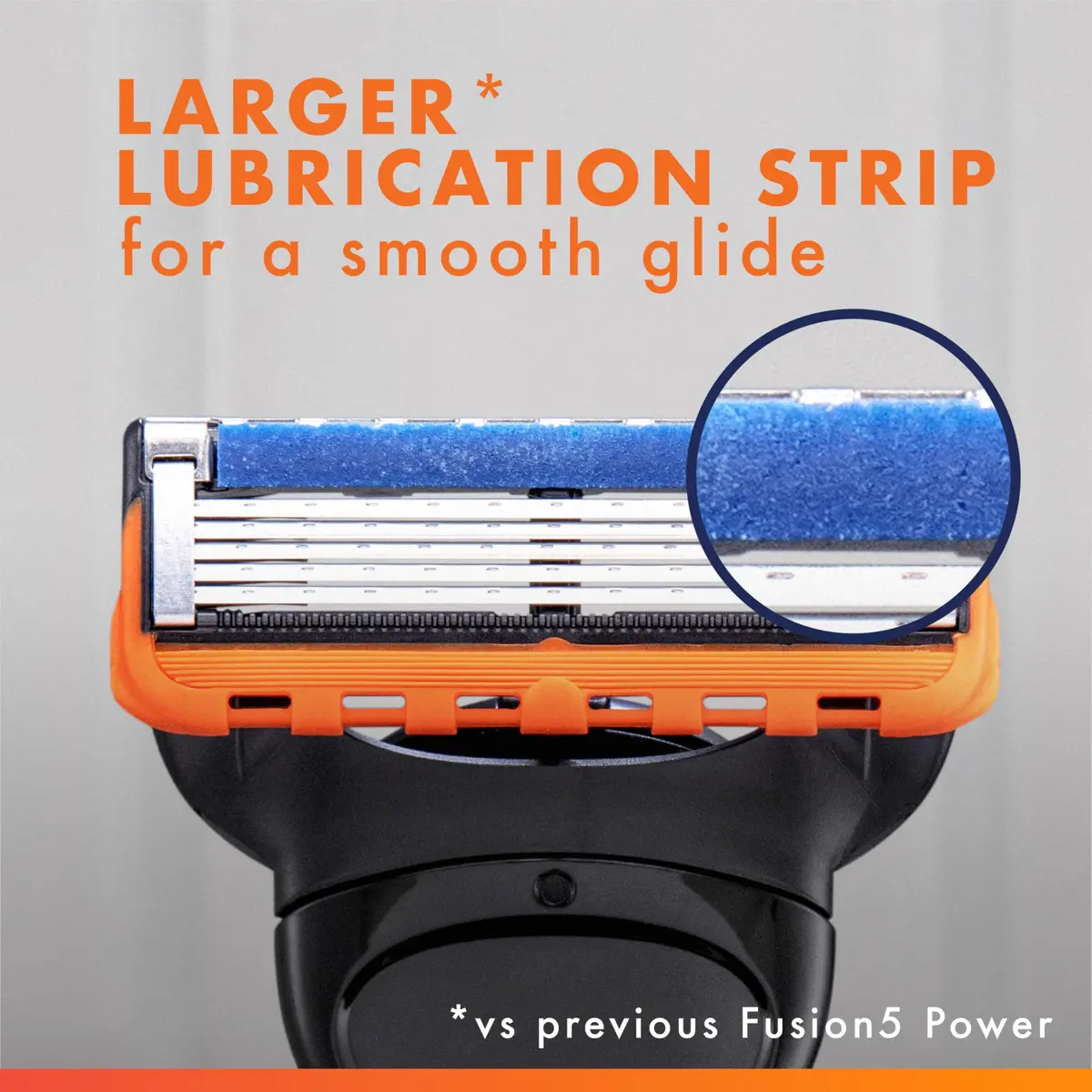 Gillette Fusion5 Power Razor Blade Refills for Men, 5-Blade Cartridges 6 Count | Precision Trimmer & Smooth Glide - view 7