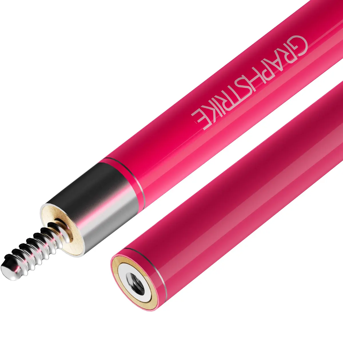 Viper by GLD Products Graphstrike 58" 2-Piece Pool Cue, Pink, 19 Oz | Fiberglass Graphite Composite for Damp Rooms - view 4