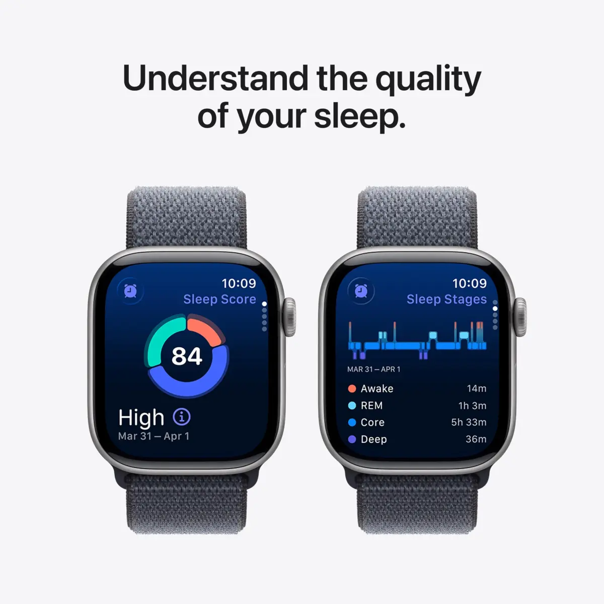 Apple Watch Series 11 [GPS 42mm] Jet Black Aluminum Case with Black Sport Band S/M | Always-On Display, 24-Hr Battery - view 3