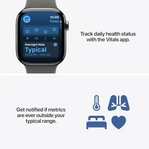 Apple Watch Series 11 GPS + Cellular 42mm Smartwatch | Health & Fitness Tracker - view 4