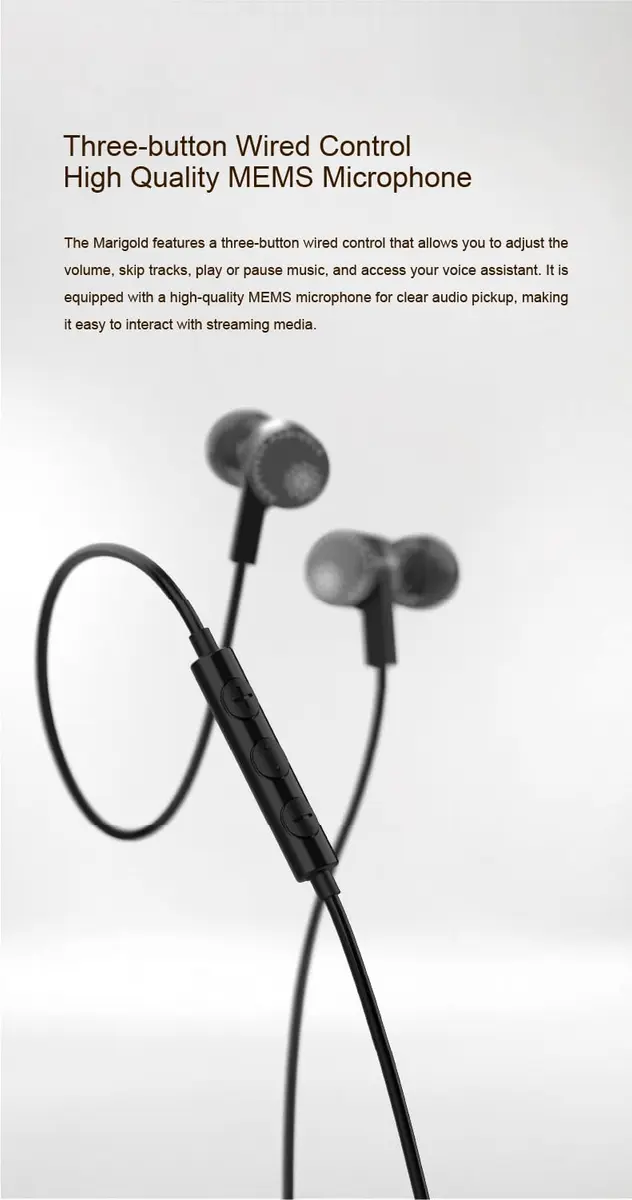 Moondrop Marigold USB-C in-Ear Earphone DSP Built-in 32Bit/384kHz Sound Card | High-Resolution Audio - view 11