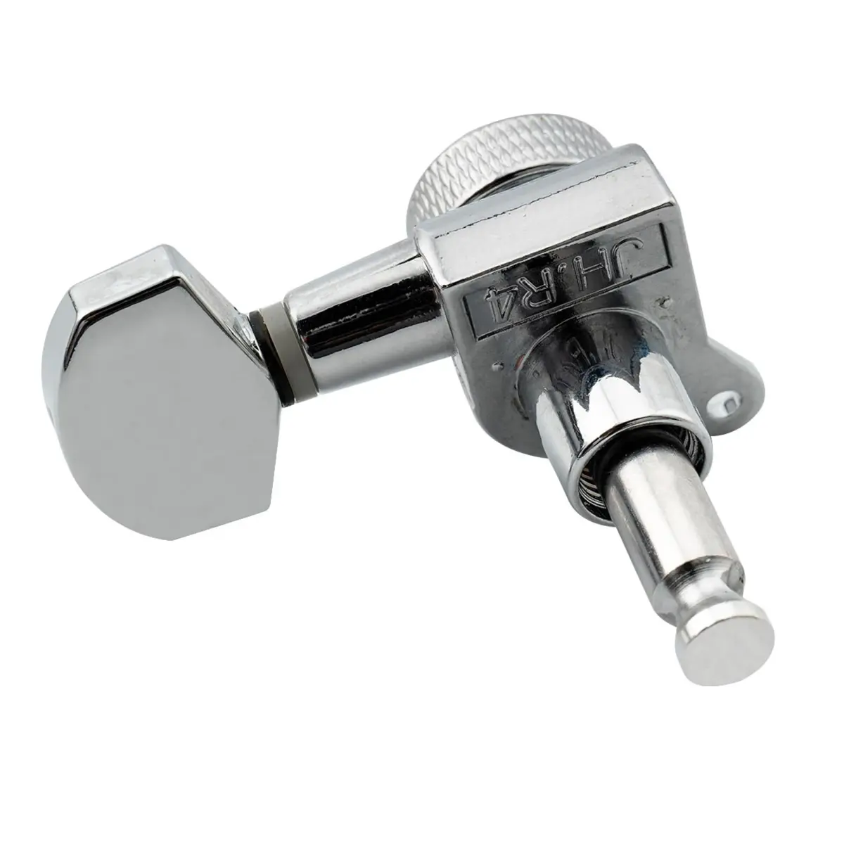 Musiclily Pro Single Locking Bass Side Tuner 15:1 Ratio Chrome | Fits Strat Tele Style Electric Guitar - view 5