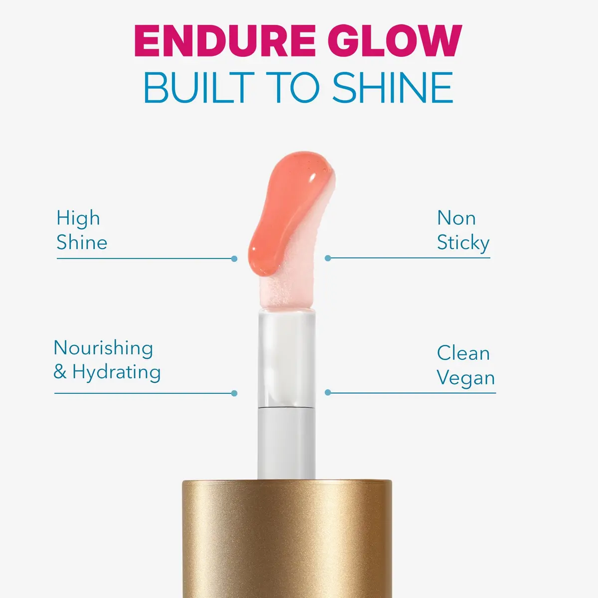 ATHLETIC COSMETIC Go For It Lip Oil 1 Count | High Shine & Hydrating Lip Plumper - view 3