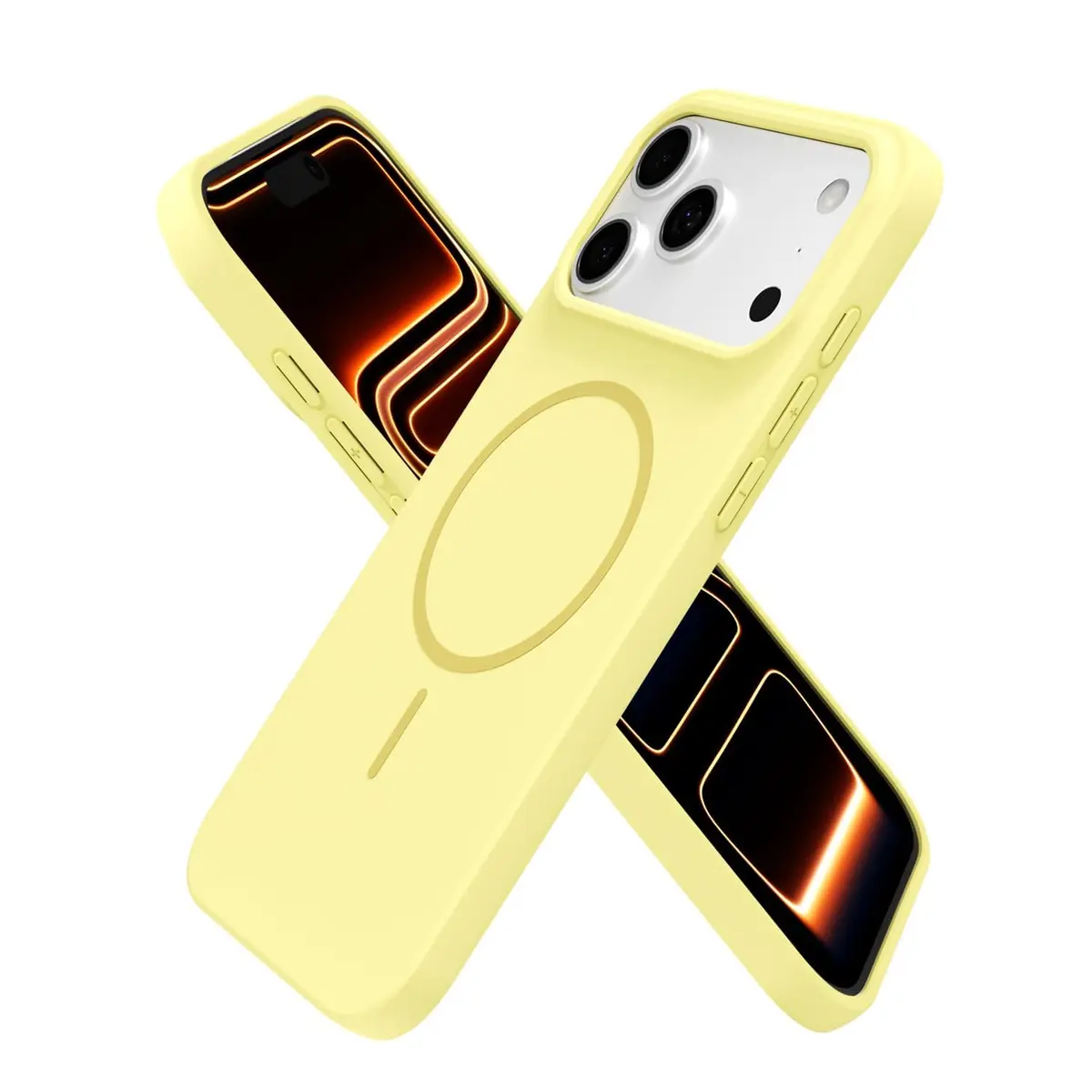 oakxco Silicone Mag Safe Phone Case for iPhone 17 Pro Max/ 18 Pro Max | Slim, Magnetic & Durable (70-120 chars) - main product image