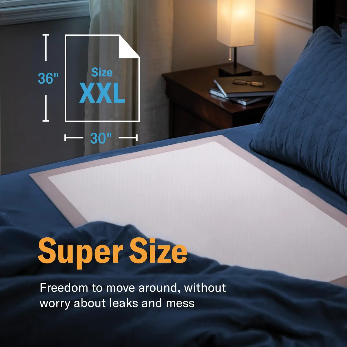 Curera Chucks Premium Disposable Underpads 30x36 (25-Pack) | Hospital-Trusted LeakLock Protection - view 4
