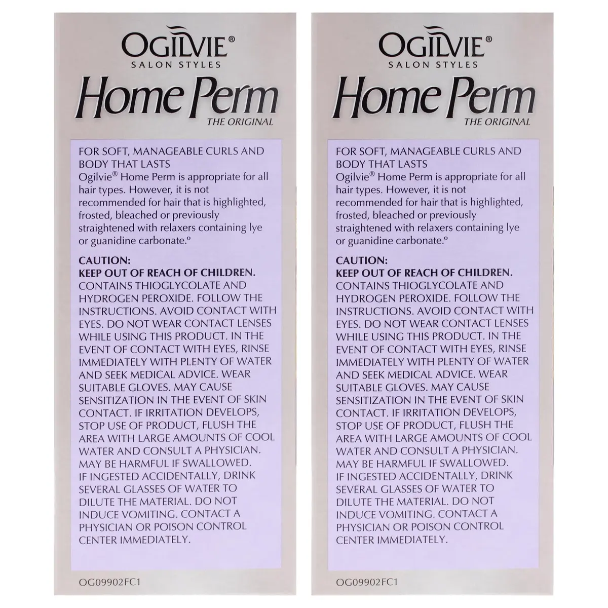 OGILVIE Hair Perm Kit for Men & Women | Lasting Smooth Curls & Waves, Color Safe, Drip Guard, 2 Pc - view 5