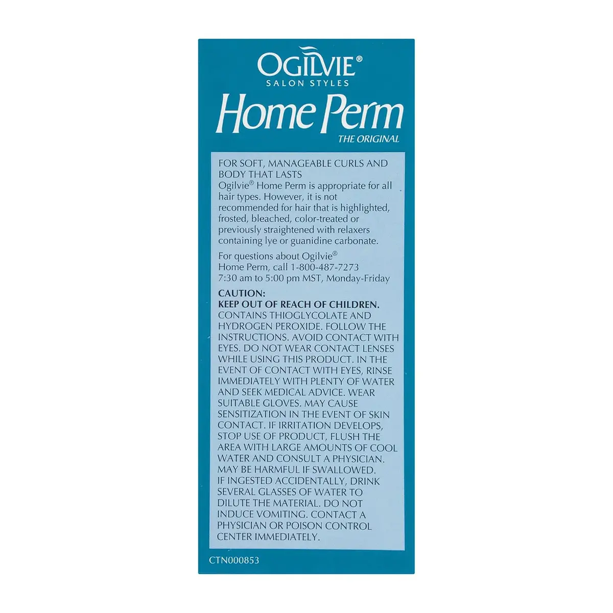 OGILVIE Salon Styles Home Perm The Original 4 Pc | Extra Body, Lasting Curls & Waves for Color Treated, Normal Hair - view 6