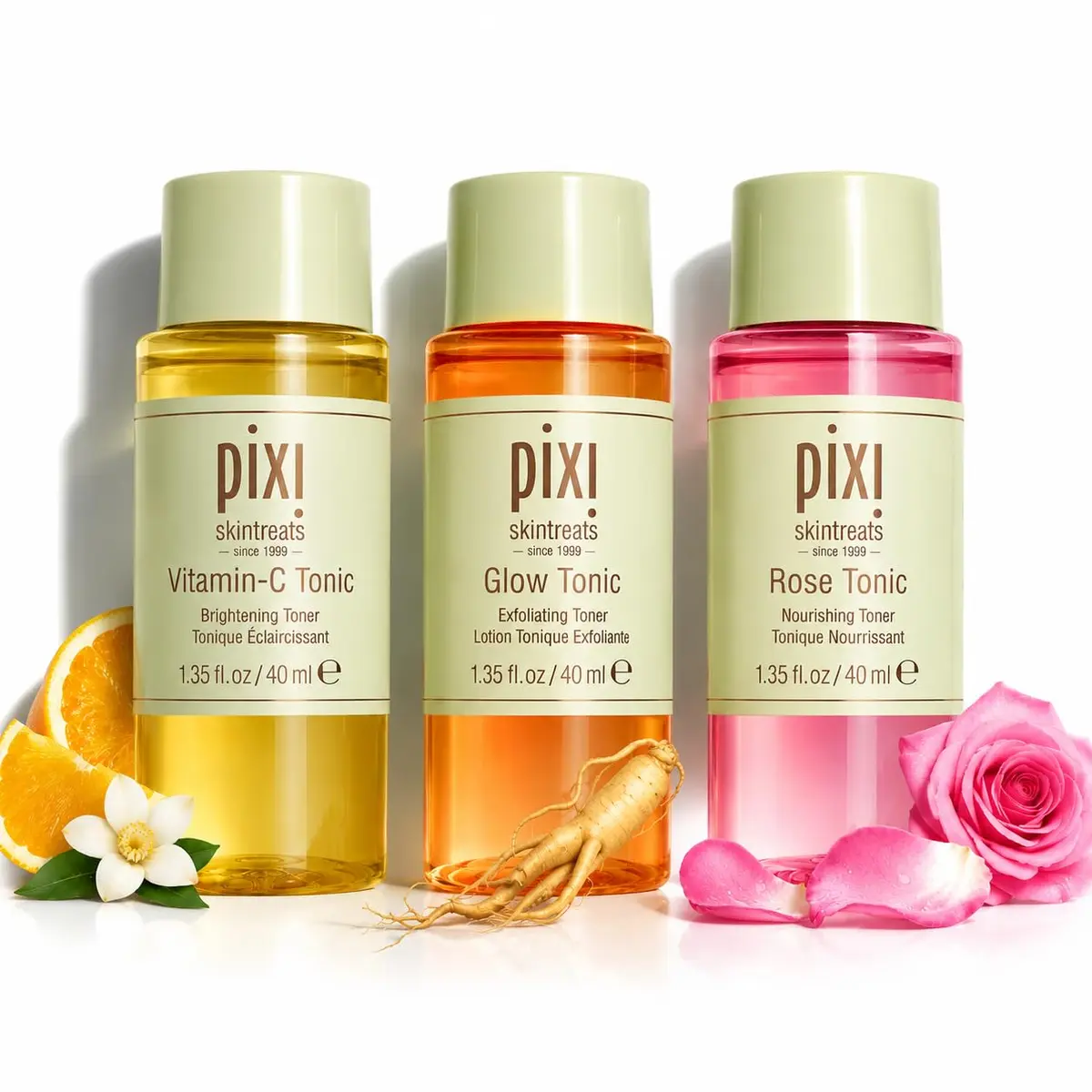 Pixi Hydrating Toner Trio | Gently Exfoliates, Brightens & Calms | Made in Korea - main product image
