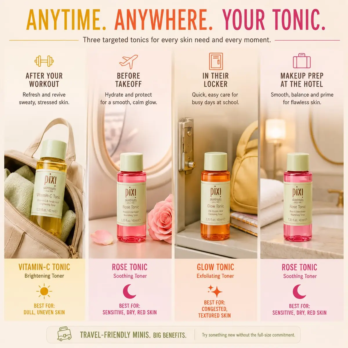 Pixi Hydrating Toner Trio | Gently Exfoliates, Brightens & Calms | Made in Korea - view 6