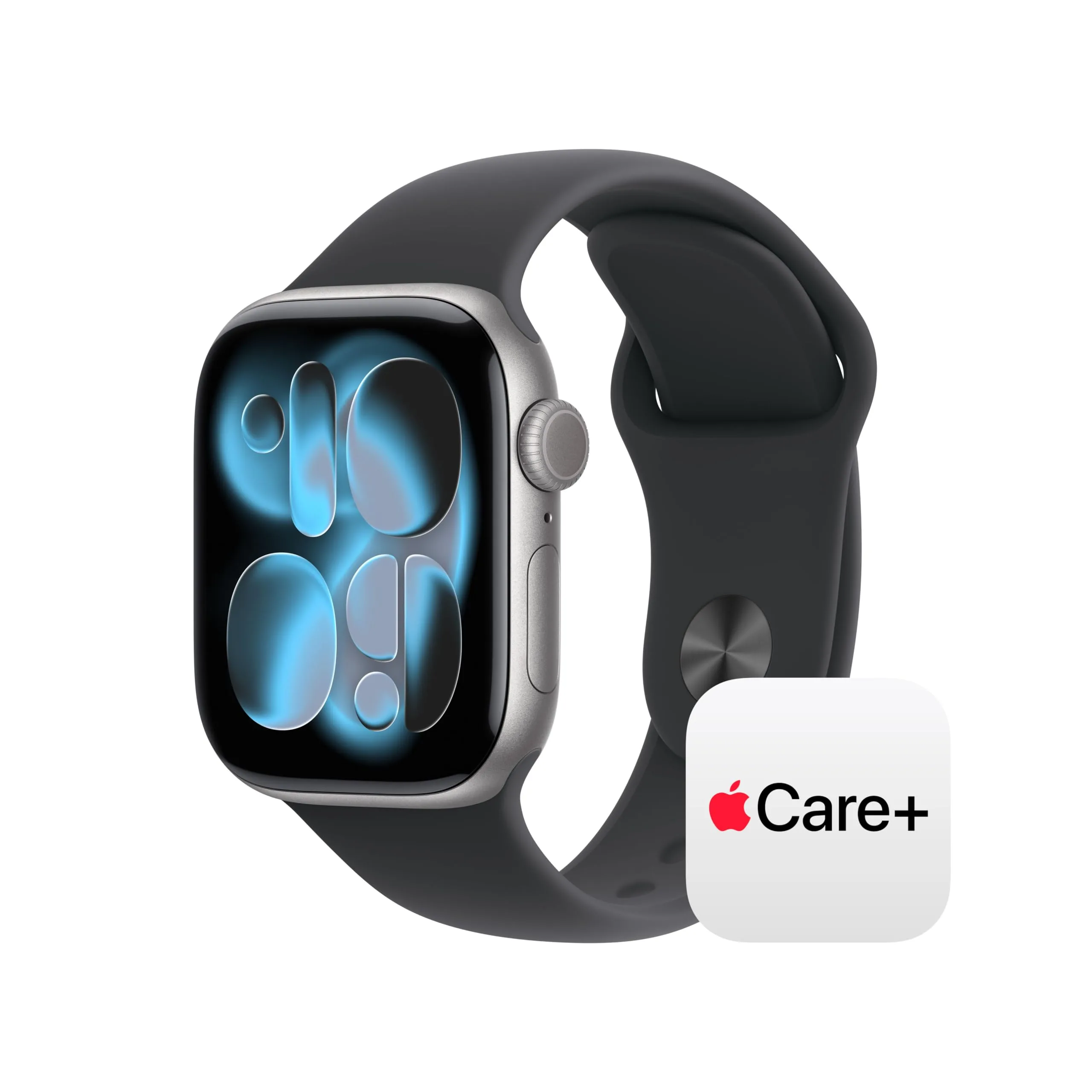 Apple Watch Series 11 GPS + Cellular 42mm Smartwatch | Space Grey Aluminium Case with Black Sport Band - main product image