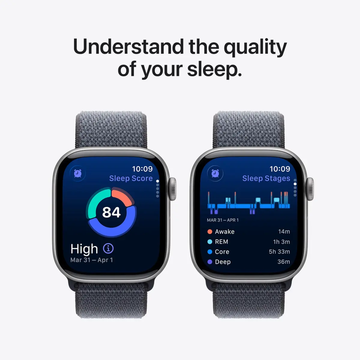 Apple Watch Series 11 GPS + Cellular 42mm Smartwatch | Space Grey Aluminium Case with Black Sport Band S/M - view 3