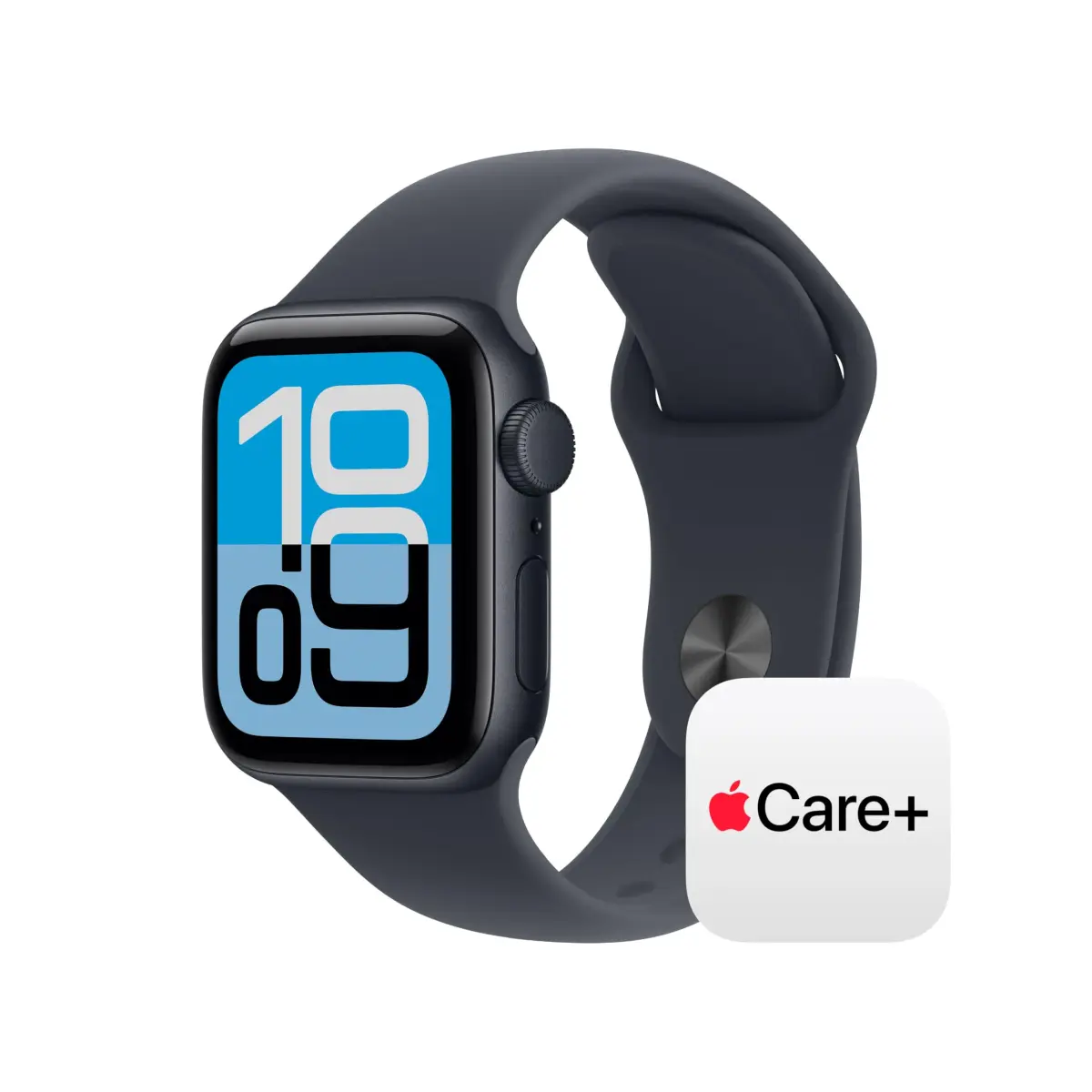 Apple Watch SE 3 GPS 40mm Midnight Aluminium Case with Midnight Sport Band S/M | Health & Fitness Tracking - main product image