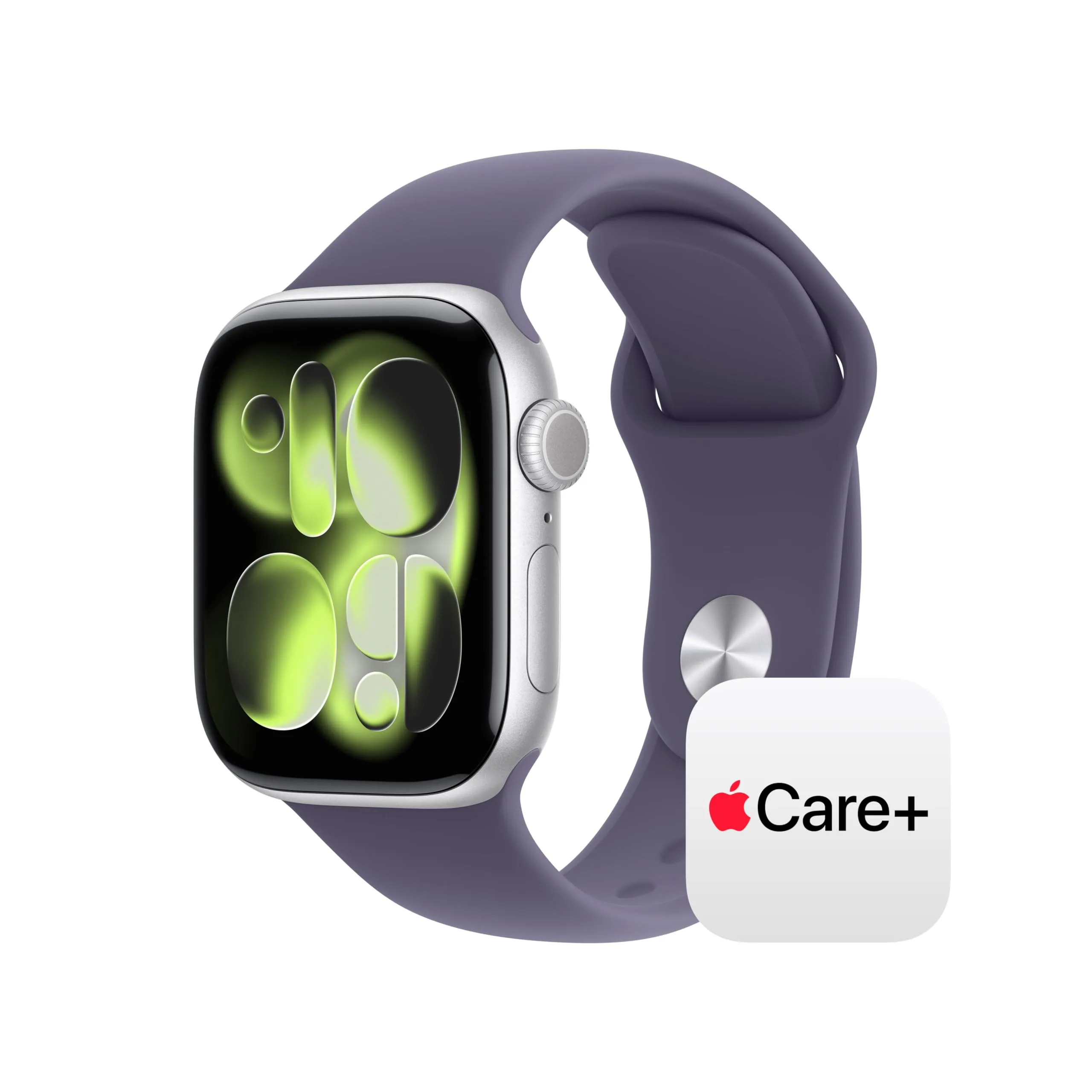 Apple Watch Series 11 Smartwatch with Silver Aluminium Case & Purple Fog Sport Band, 42mm | Health & Fitness Tracker - main product image