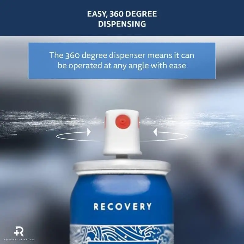 Recovery Aftercare Piercing Saline Spray 1.5 Fl Oz | Supports Healing & Safety with 24 Cans - view 7