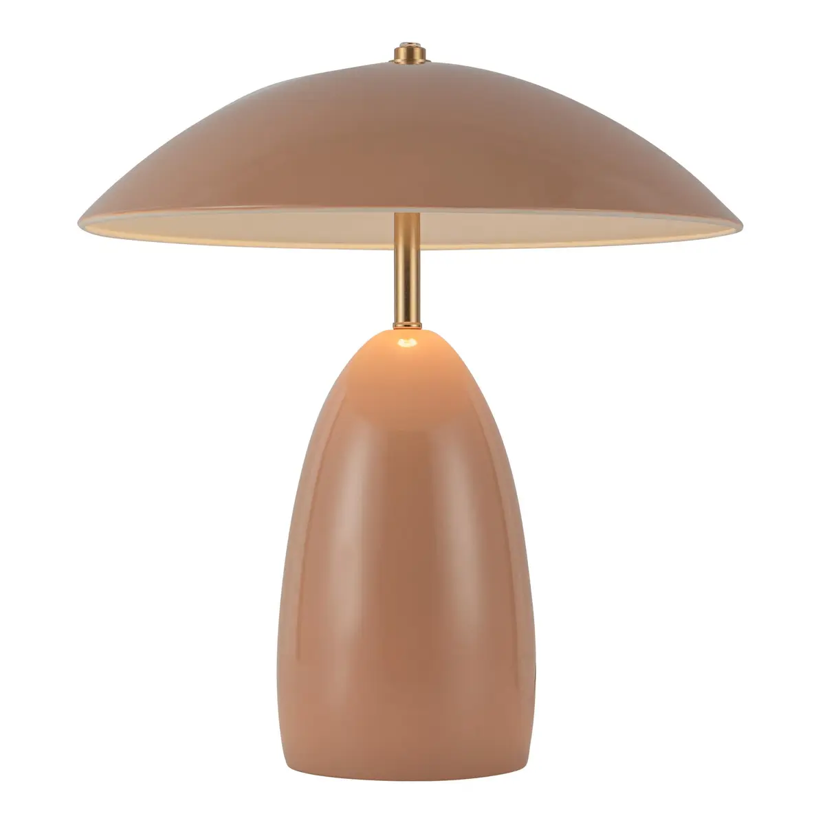 Alora Lighting Table Lamp Poppy - Dimmable LED - 12 in TL437012PEC | Peach Flower Accent for Indoor Decor - view 2