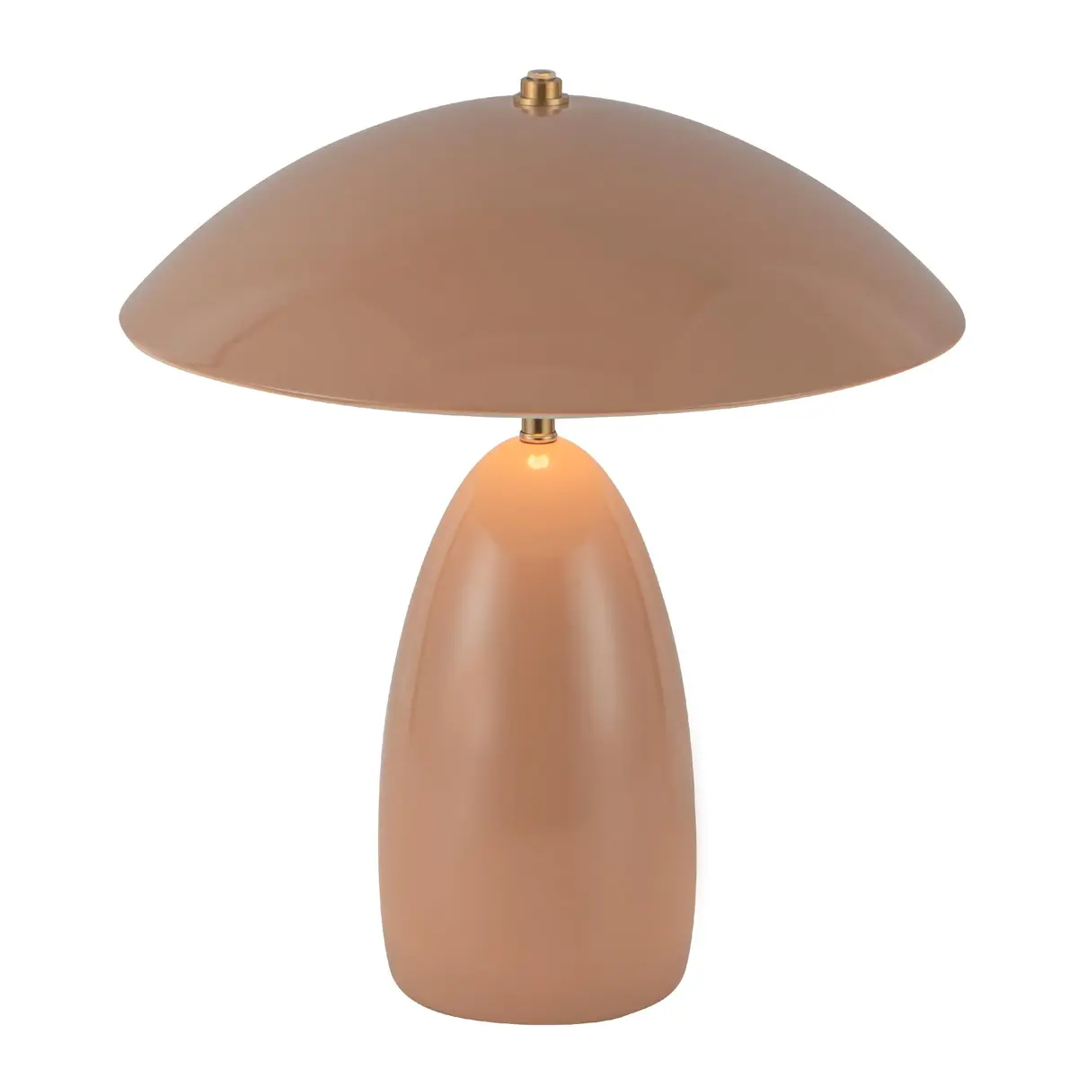 Alora Lighting Table Lamp Poppy - Dimmable LED - 12 in TL437012PEC | Peach Flower Accent for Indoor Decor - view 3