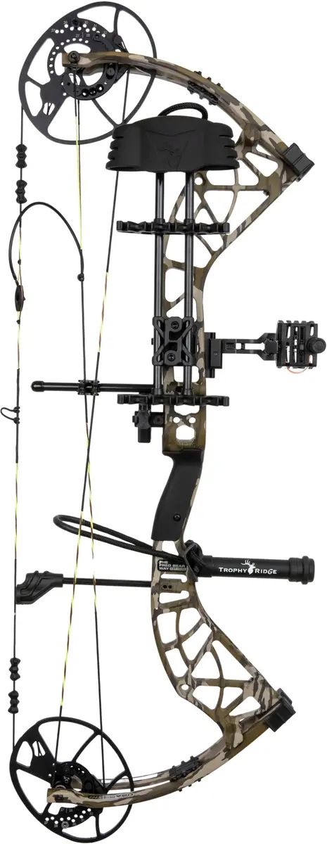 Bear Archery THP Adapt 2 HP RTH 70RH Mossy Oak Bottomland | 27–32" Draw, 70 lb, 330 FPS, Adjustable, Quiet, Smooth - view 2