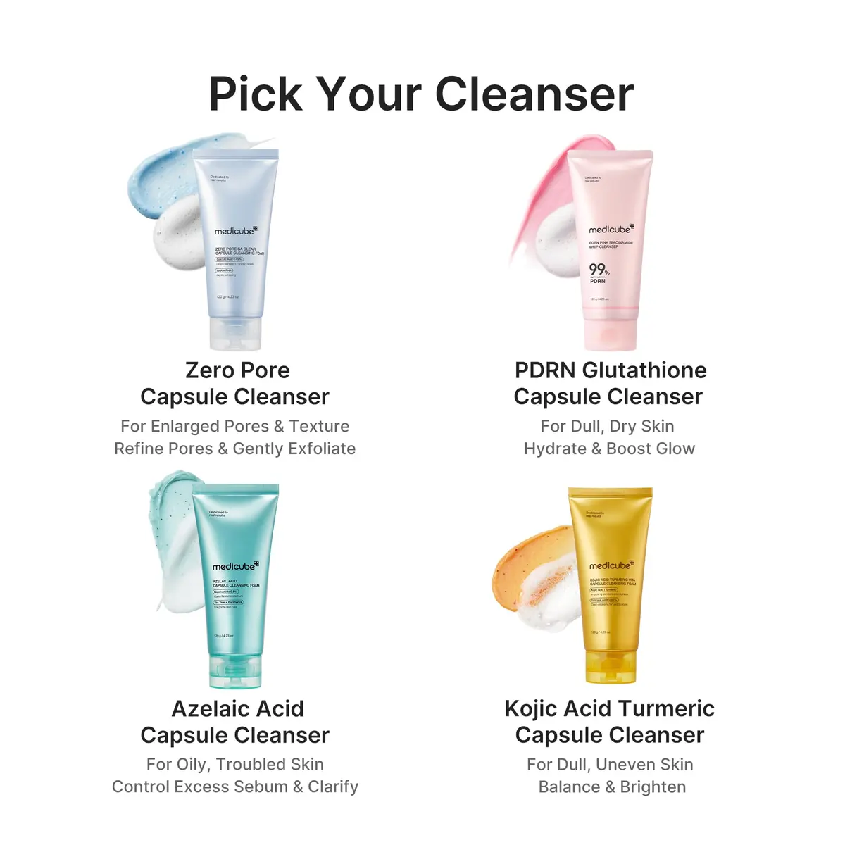 medicube Turmeric Capsule Foam Cleanser 125ml (4.23 Fl Oz) | Brightens & Balances Uneven Skin Tone - view 7