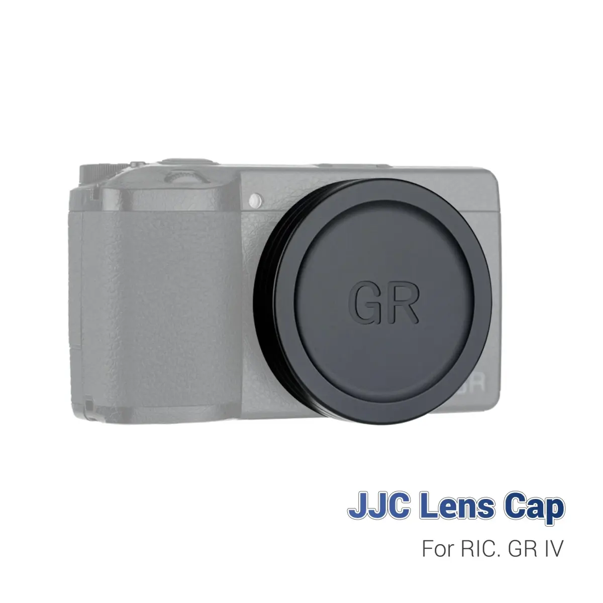 JJC Aluminum Lens Cap for Ricoh GR IV HDF Monochrome | 1.7cm (0.67in) Lens Protector - view 2