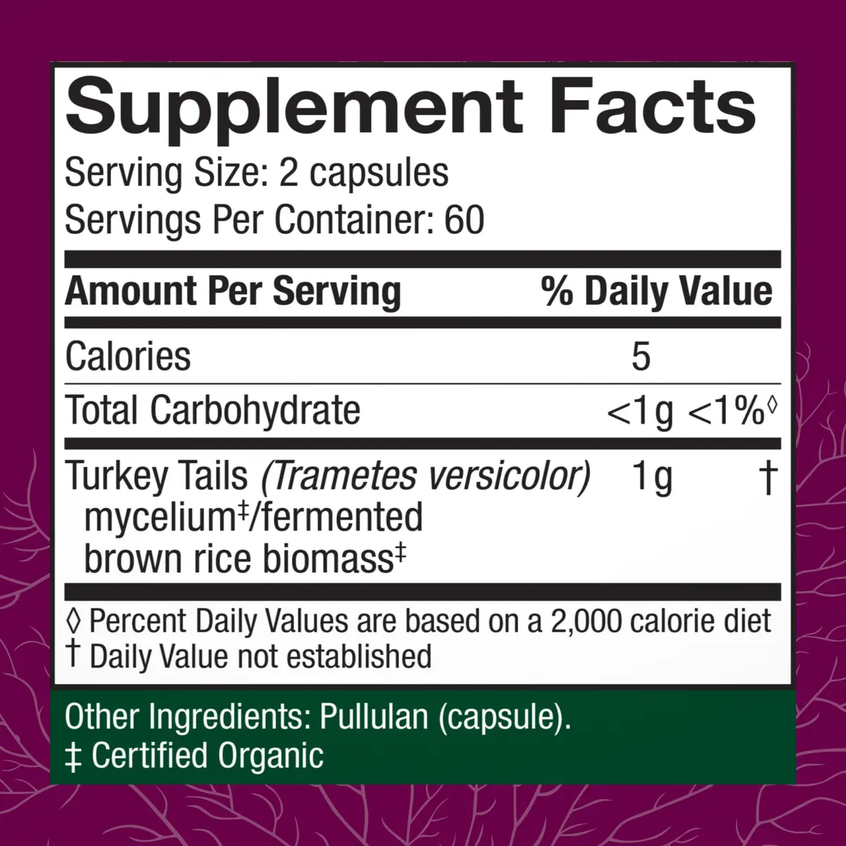 Host Defense Turkey Tail Capsules 240 Count (120 Ct Each) | Immune & Digestive Support - view 2