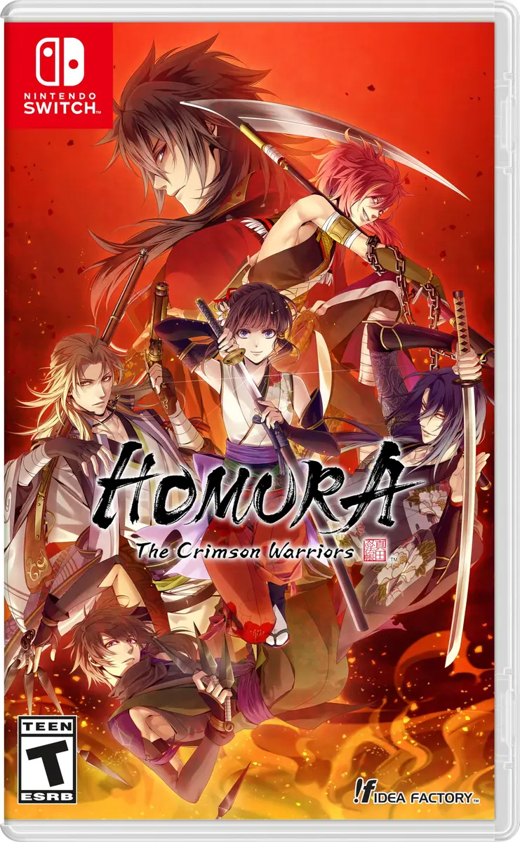 Idea Factory Homura: The Crimson Warriors Nintendo Switch | Visual Novel with Historical Fantasy (70-120 chars) - main product image