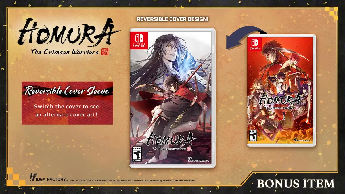 Idea Factory Homura: The Crimson Warriors Nintendo Switch | Visual Novel with Historical Fantasy (70-120 chars) - view 3