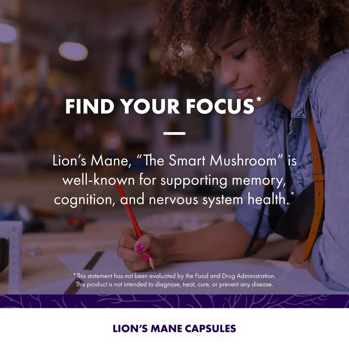 Host Defense Lion's Mane Brain & Focus Support, 240 (2 Units of 120 Ct) | Vegan Mushroom Supplement for Memory & Clarity - view 5