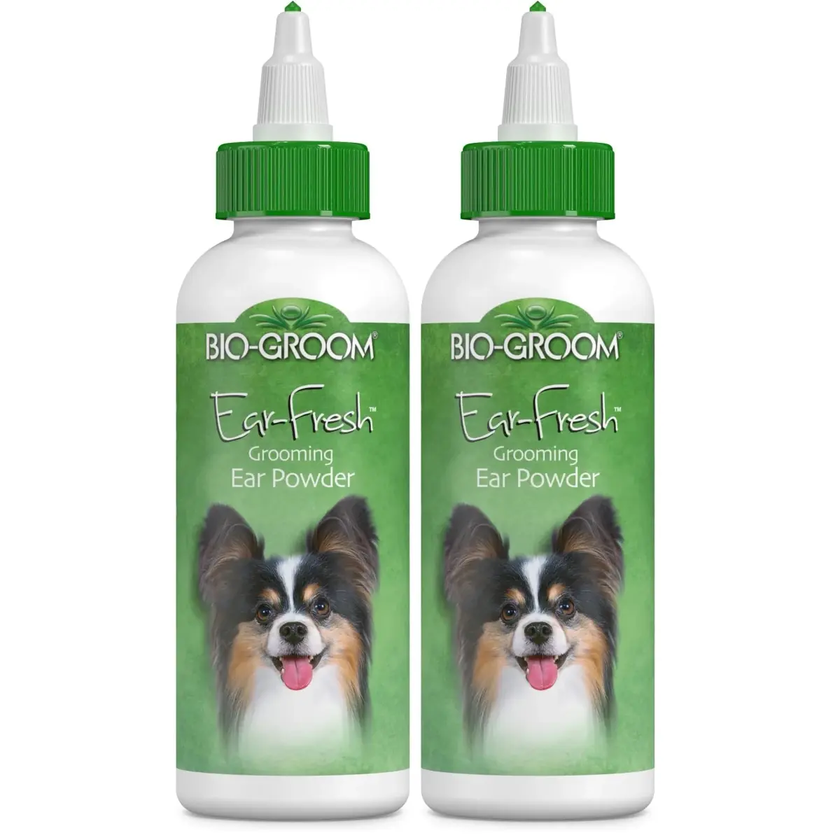 Bio-groom Ear-Fresh Dog Grooming Ear Powder 48 g (2 x 24 g) | Cruelty-Free Formula for Dry, Odor-Free Ears - main product image