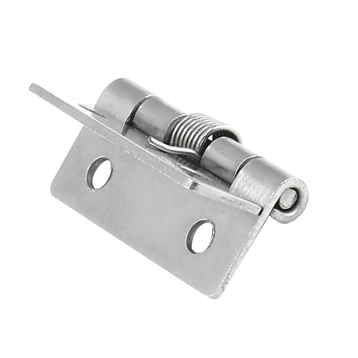 Luomorgo Spring Loaded Cabinet Hinges 40mm (1.57 Inch) Stainless Steel Self Closing | Pack of 8 Hinges with Screws - view 4