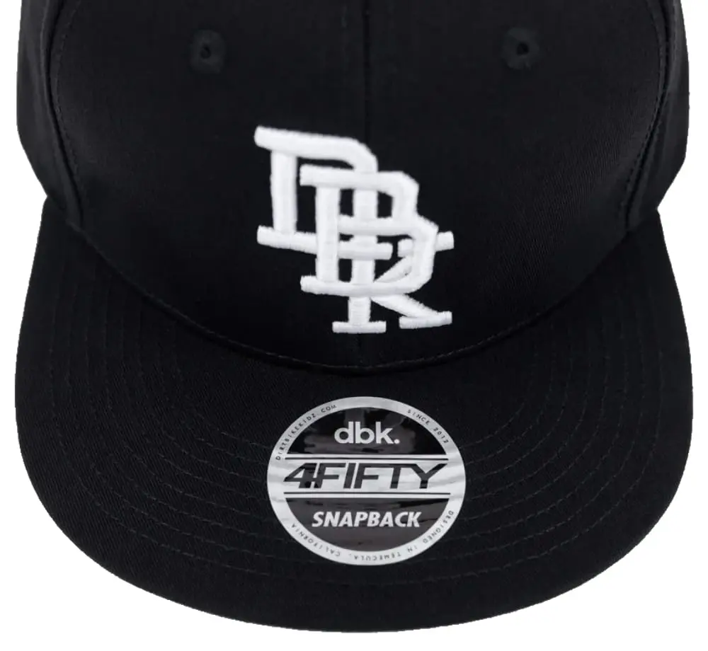 DIRT BIKE KIDZ Dropout 4FIFTY Snapback Hat Black One Size - view 2