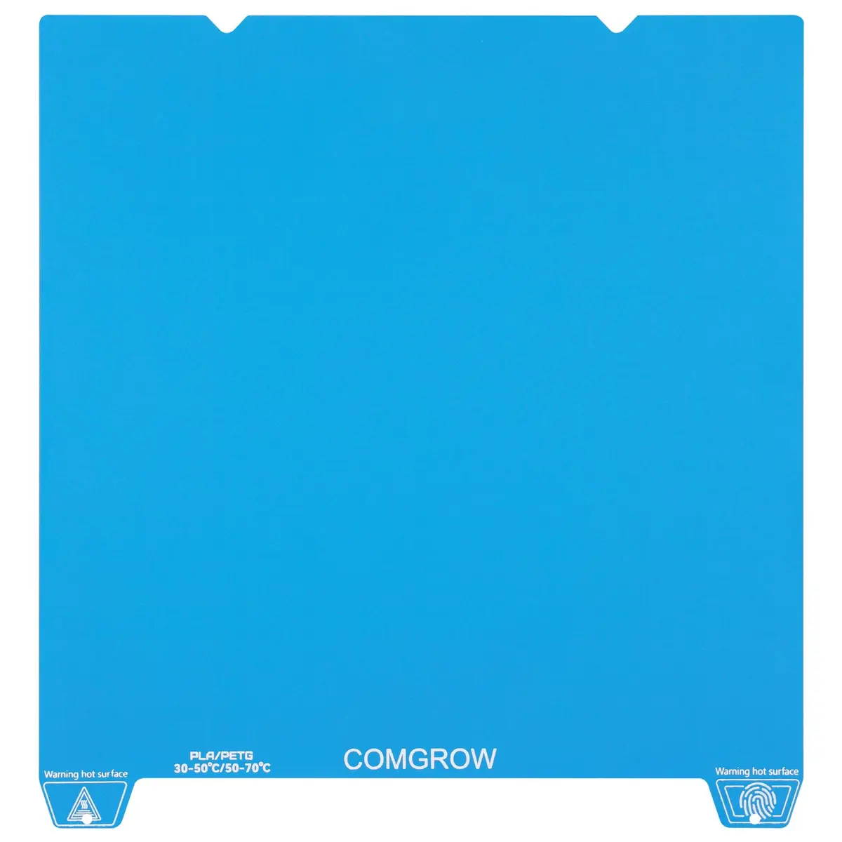 Comgrow ArcticGrip Aurora Build Plate 235x235mm (9.25x9.25 in) for Ender 3 Series | Superior First-Layer Adhesion - main product image