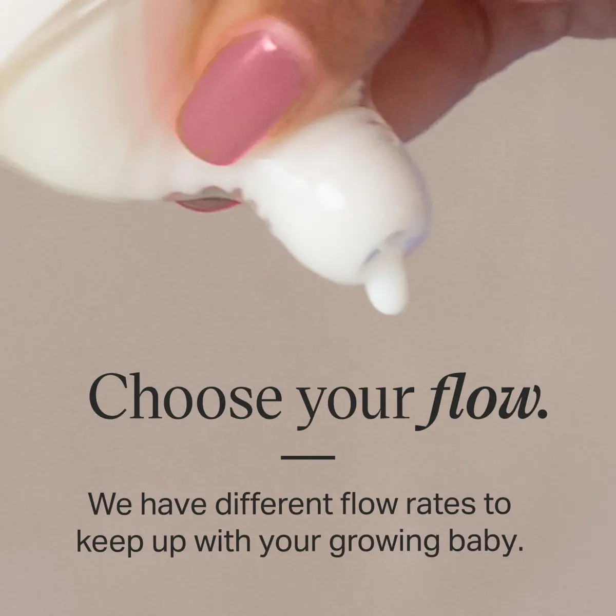 Tommee Tippee Natural Start Bottle Nipples Fast Flow 4 Count (Pack of 4) | Breast-Like Silicone for Natural Latch - view 3