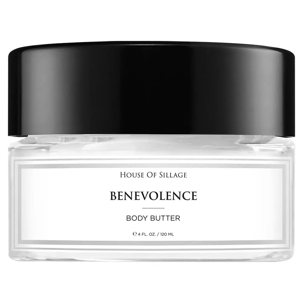 House of Sillage Benevolence Body Butter 4 Fl Oz | Deep Nourishing Floral Scent - main product image