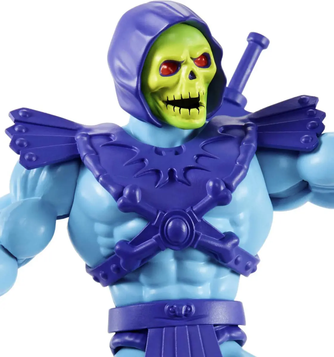 Masters of the Universe Origins Skeletor Action Figure 13.97 cm (5.5 Inches) | Retro Style with Modern Posability - view 4