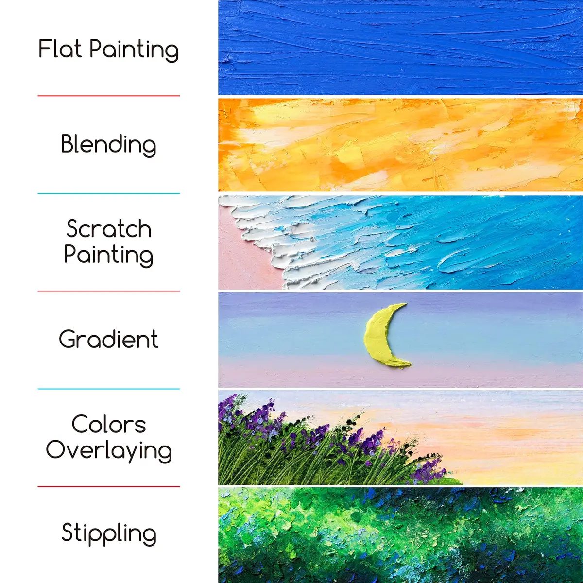 MEEDEN Soft Oil Pastels Set 144 Colors (2.4 kg / 5.3 lb) | Vibrant Colors for Artists & Beginners - view 4