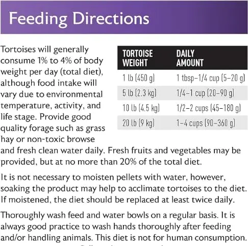 Mazuri Tortoise Diet 20 Ounce (20 OZ) Bag (Pack of 2) | Complete Nutrition for Tropical & Forest Tortoises - view 6