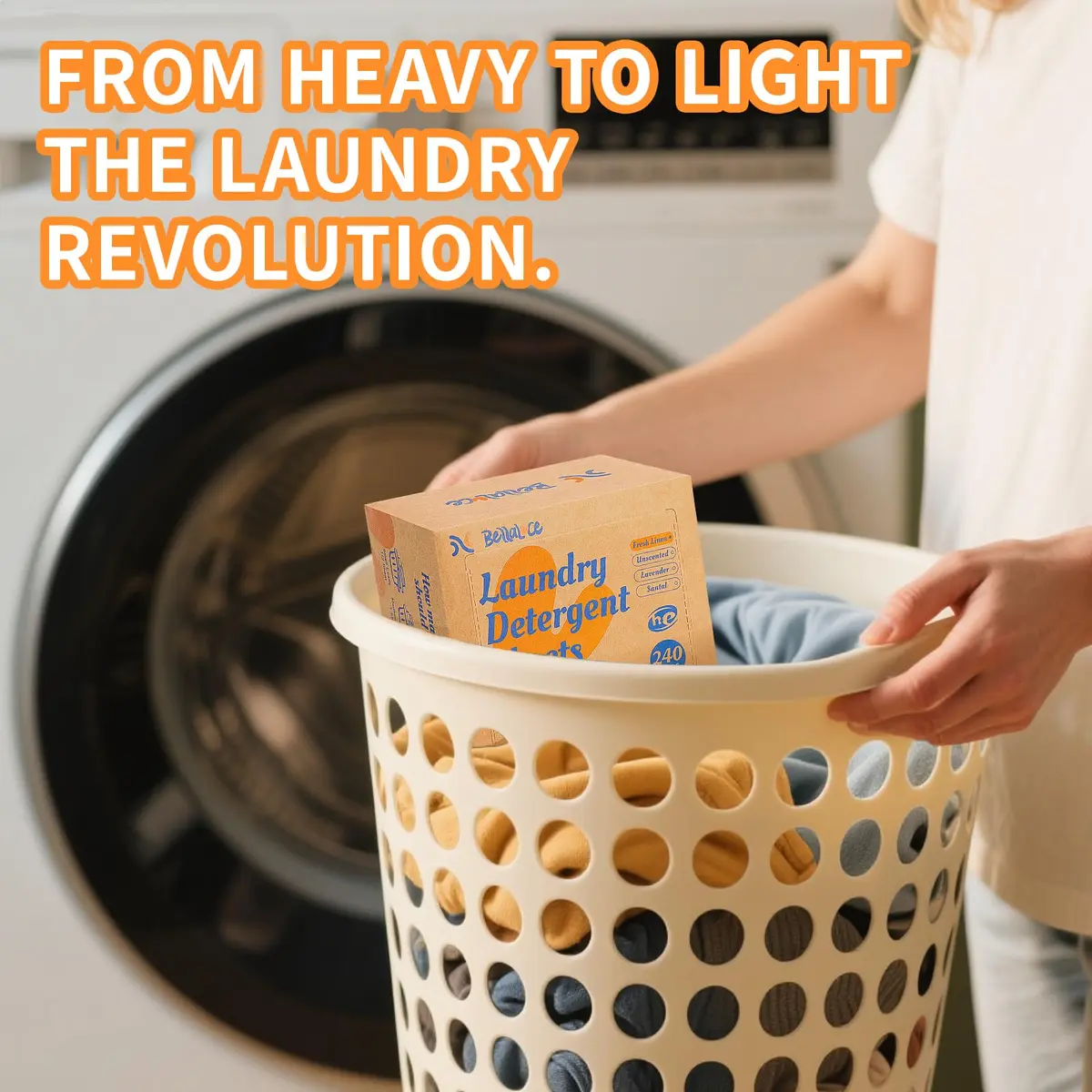 Bellaluce Laundry Detergent Sheets 240 Loads | Eco-Friendly & Portable - view 6