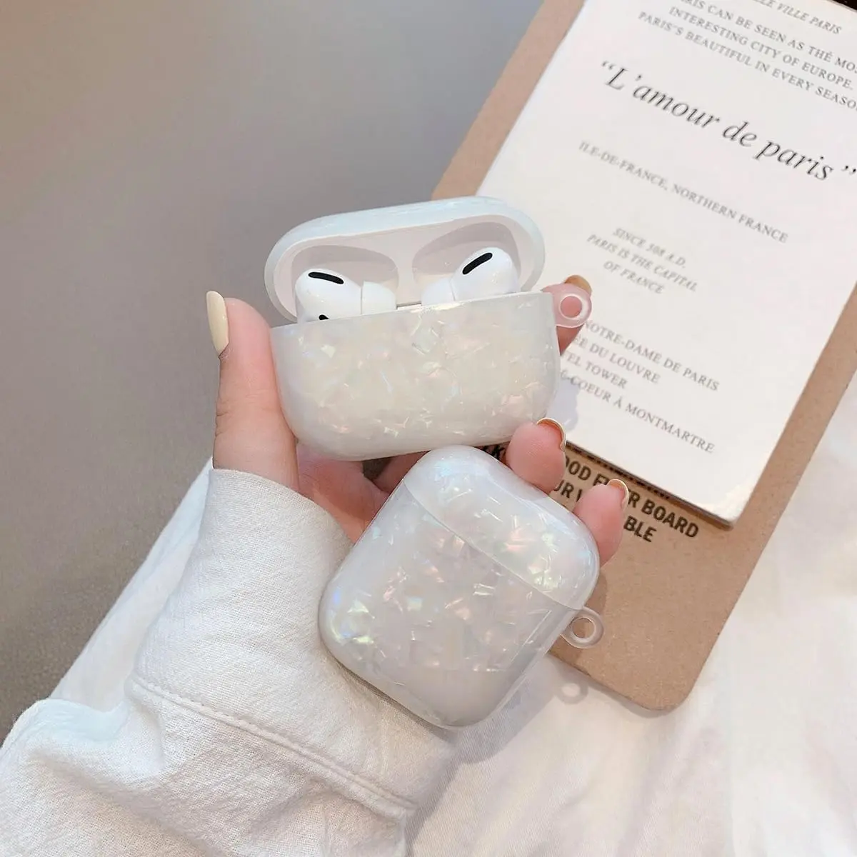 OTOPO Airpods Pro 3 Case Colorful | Support Wireless Charging & Pearl Keychain - view 3