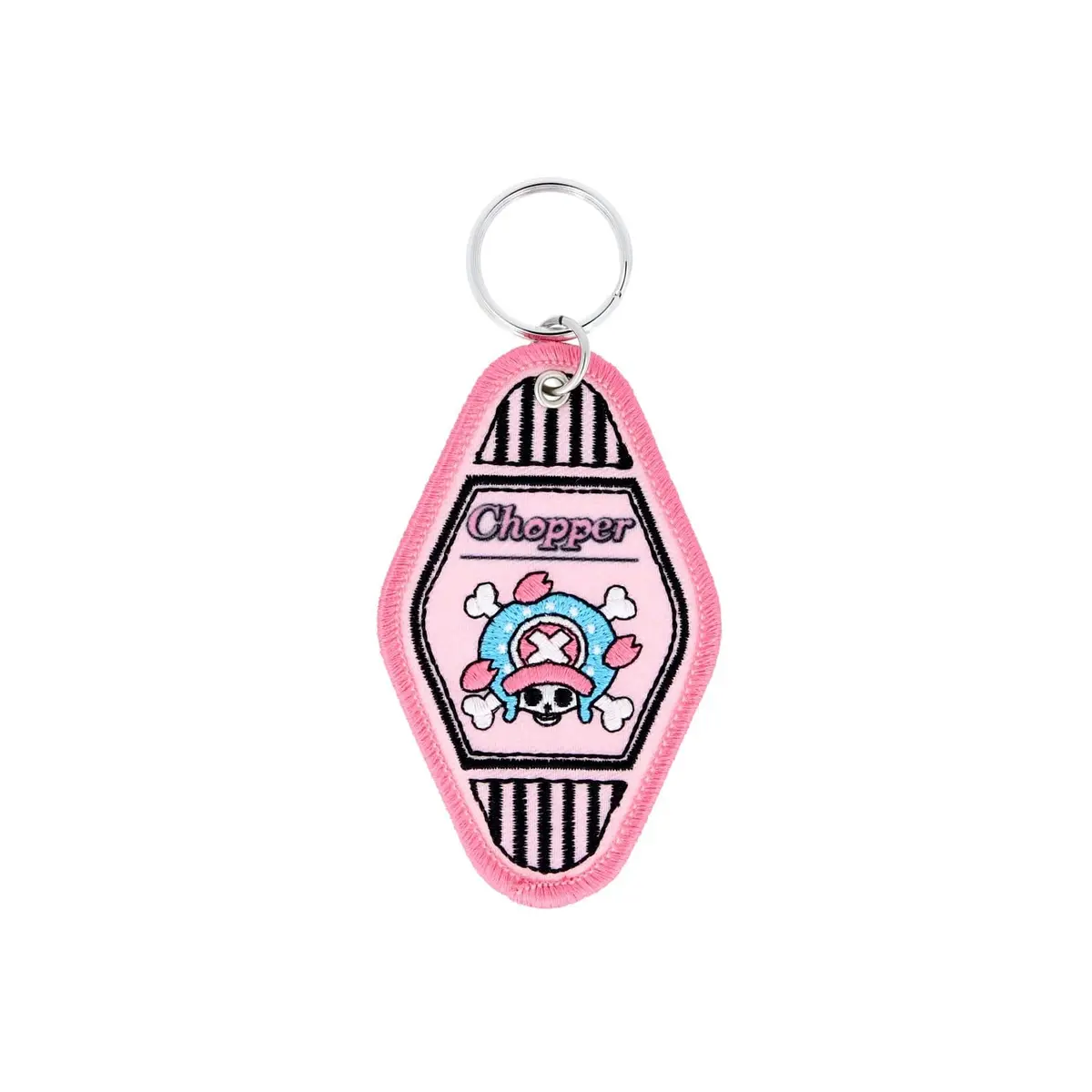 inagaki Decorative Keychain Chopper Mark | Embroidered Anime Accessory, 4.3 x 2.2 inches - view 3