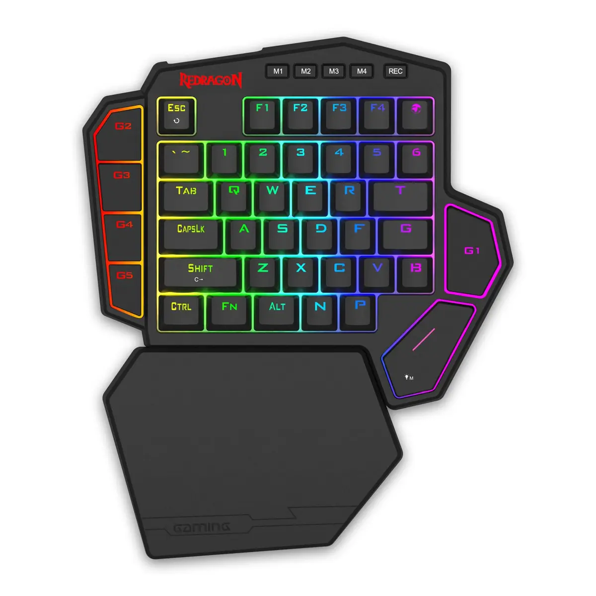 Redragon K585 HE Wired Rapid Trigger Magnetic One-Handed RGB Gaming Keypad | 8K Polling Rate, UltraMag POM Switches - main product image