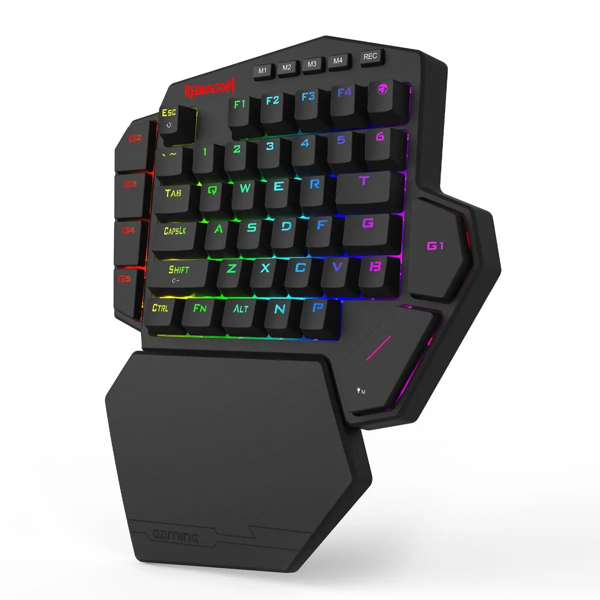 Redragon K585 HE Wired Rapid Trigger Magnetic One-Handed RGB Gaming Keypad | 8K Polling Rate, UltraMag POM Switches - view 8