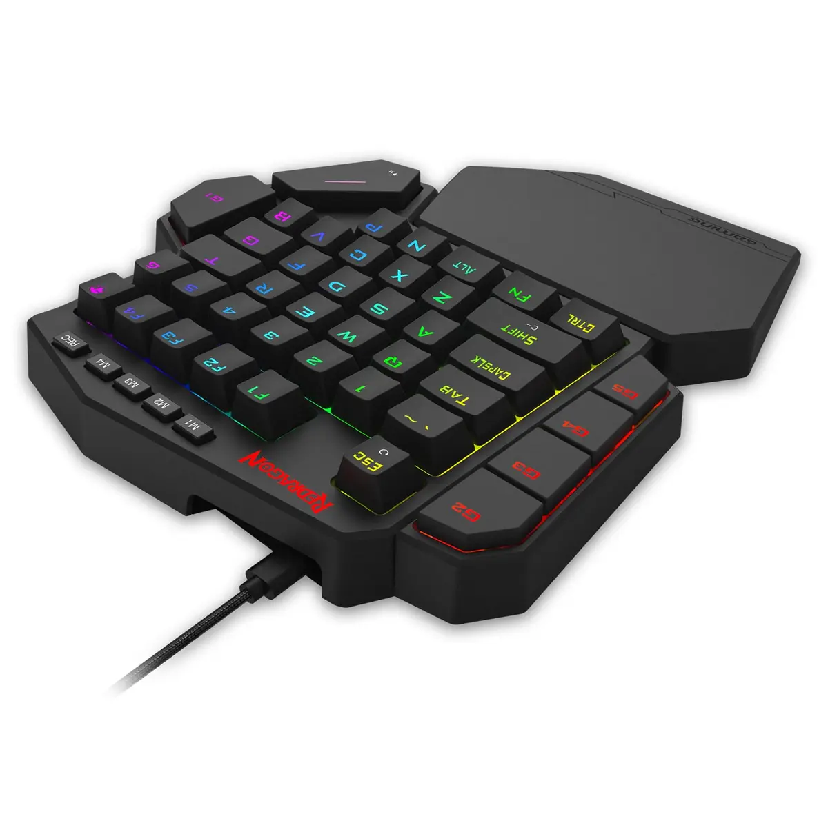 Redragon K585 HE Wired Rapid Trigger Magnetic One-Handed RGB Gaming Keypad | 8K Polling Rate, UltraMag POM Switches - view 2