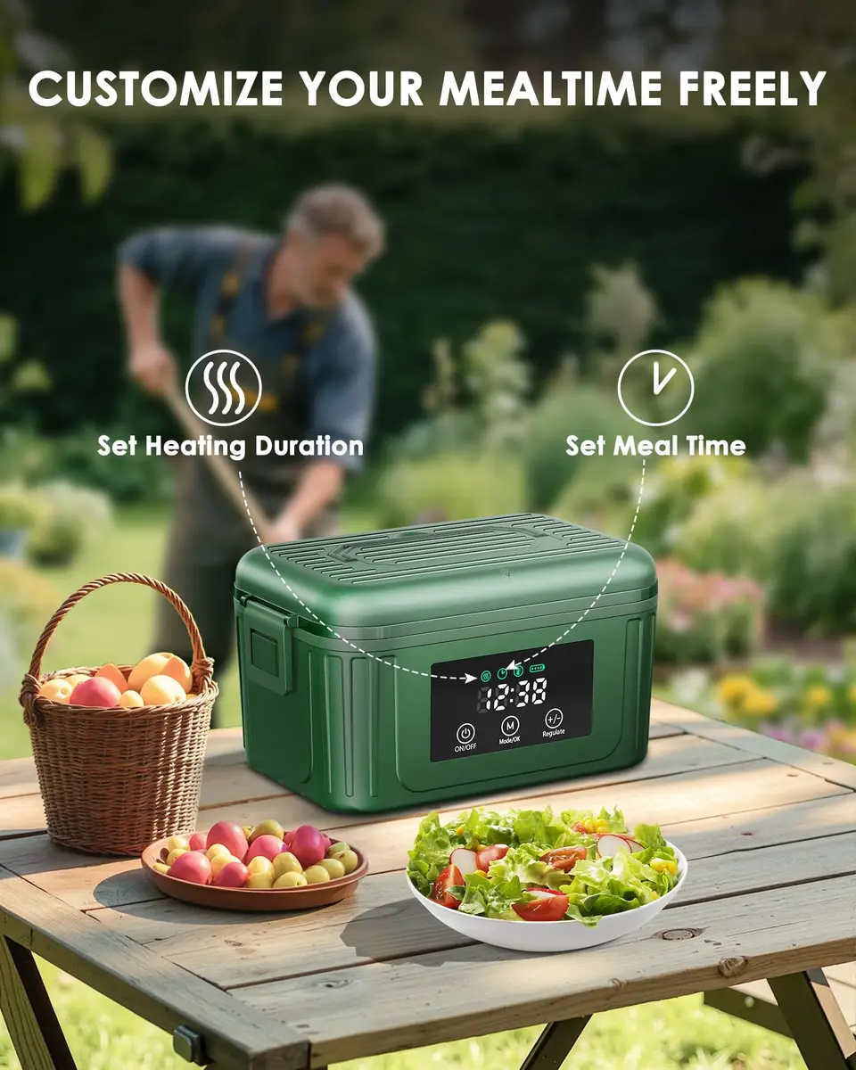 Aurevit Cordless Electric Lunch Box 1.4L | Auto Keep Warm & Fast Charging (100-120 chars) - view 5