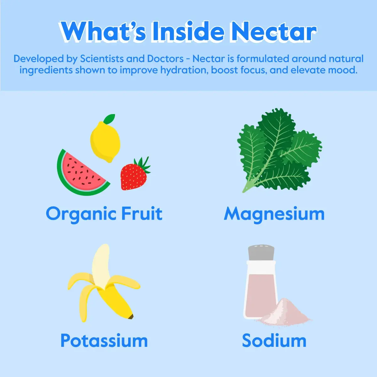 Nectar Hydration Packets Pineapple Flavor | Zero Calorie Electrolyte Powder for Rapid Hydration - view 5