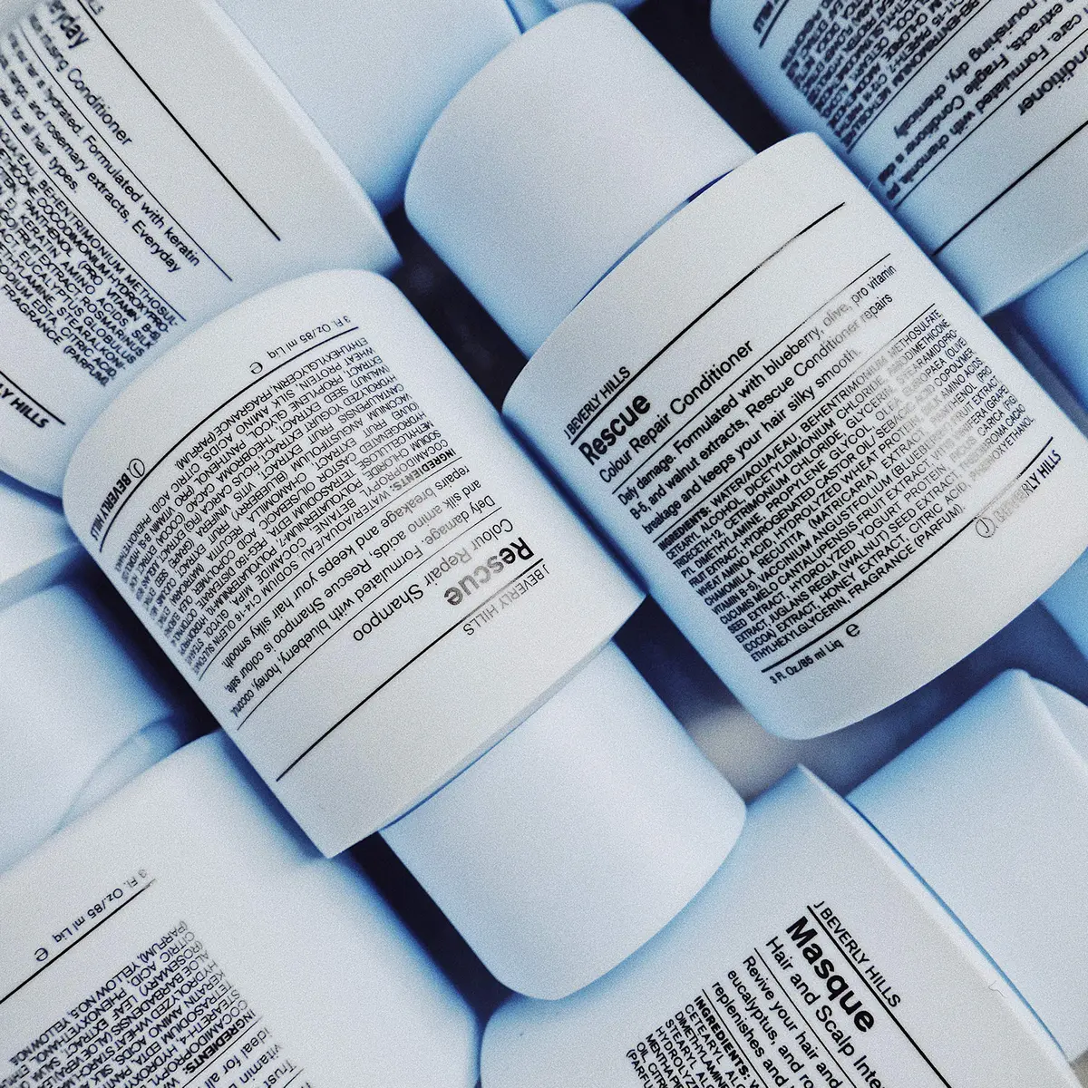 J Beverly Hills Blue Rescue Colour Repair Shampoo 3 oz | Sulfate-Free, Repairs Damage, Adds Shine - view 4